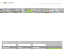 Tablet Screenshot of jtclarkelondon.com
